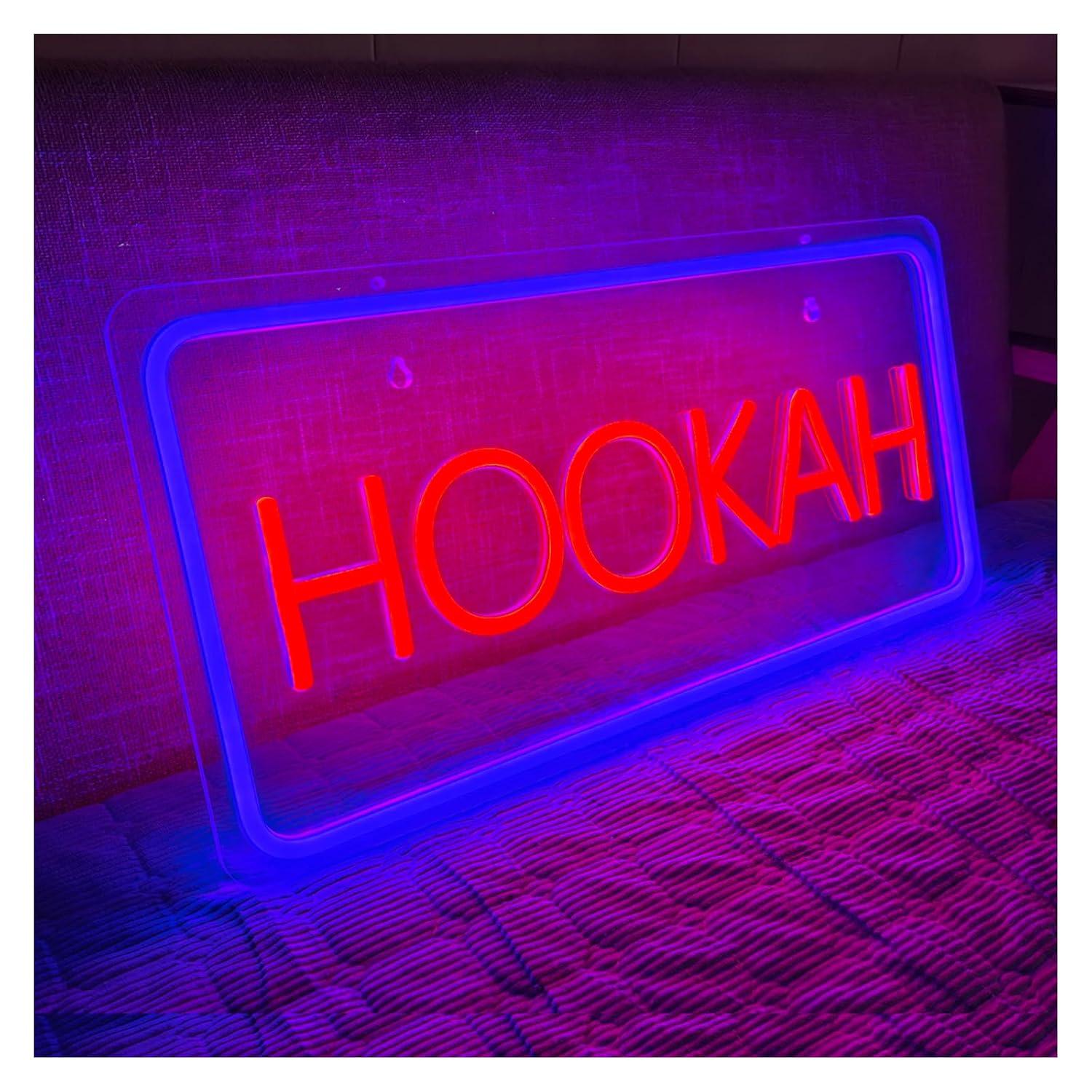 Enseigne néon HOOKAH, lumières - Vaping Store avis et prix