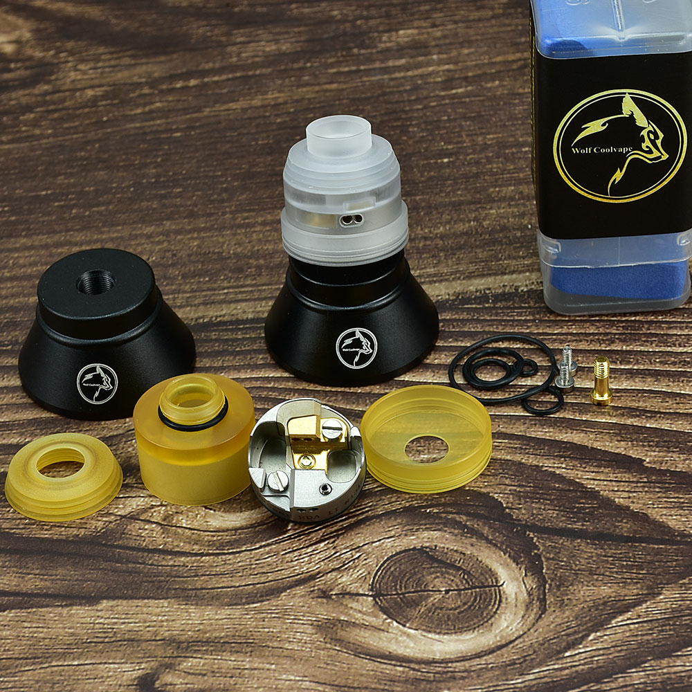 Atomiseur RDA Wolfcoolvape Hus - Rda Atomizer Deck avis et prix